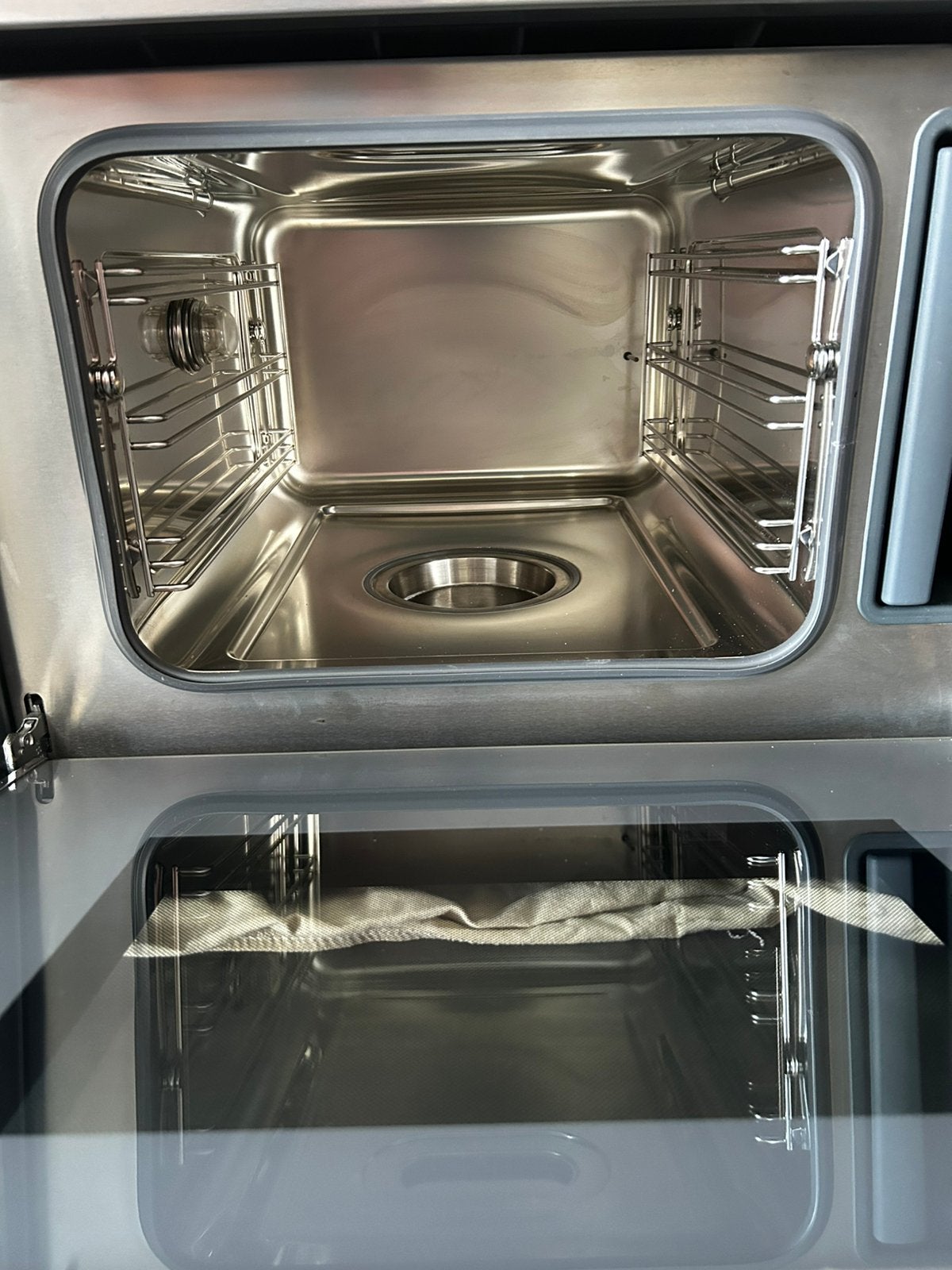 Siemens stoomoven HB26D550, weinig gebruikt, Ophalen, 45 tot 50 cm, Siemens, Inbouw