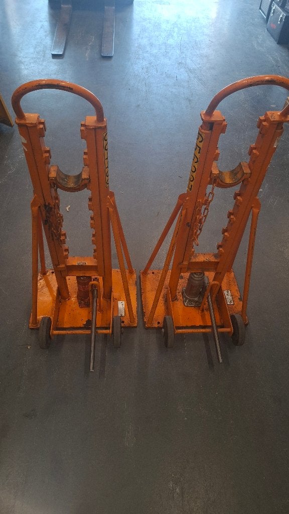 2x kabelhaspelafroller Haspel heffer, Ophalen, ., Zo goed als nieuw, .