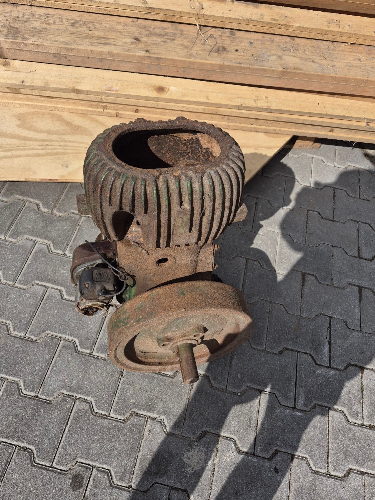 Antieke Wolsely WD-9 Motor - 1.5-2 PK, Ophalen of Verzenden
