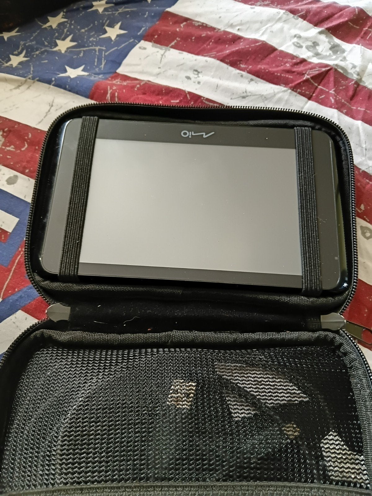 Mio navigatiesysteem in hoesje, Ophalen of Verzenden, Gebruikt