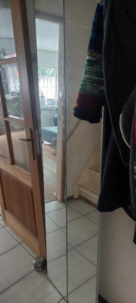 Spiegel, Huis en Inrichting, Woonaccessoires | Spiegels, Ophalen, Minder dan 50 cm, Gebruikt, 150 tot 200 cm