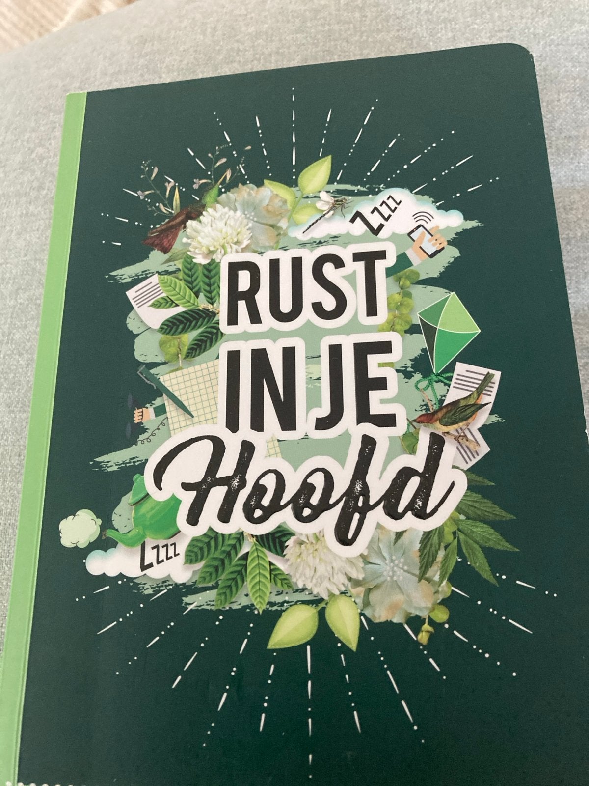 Rust in je Hoofd - Notitieboek/Dagboek, Ophalen of Verzenden, Nieuw, Nederland