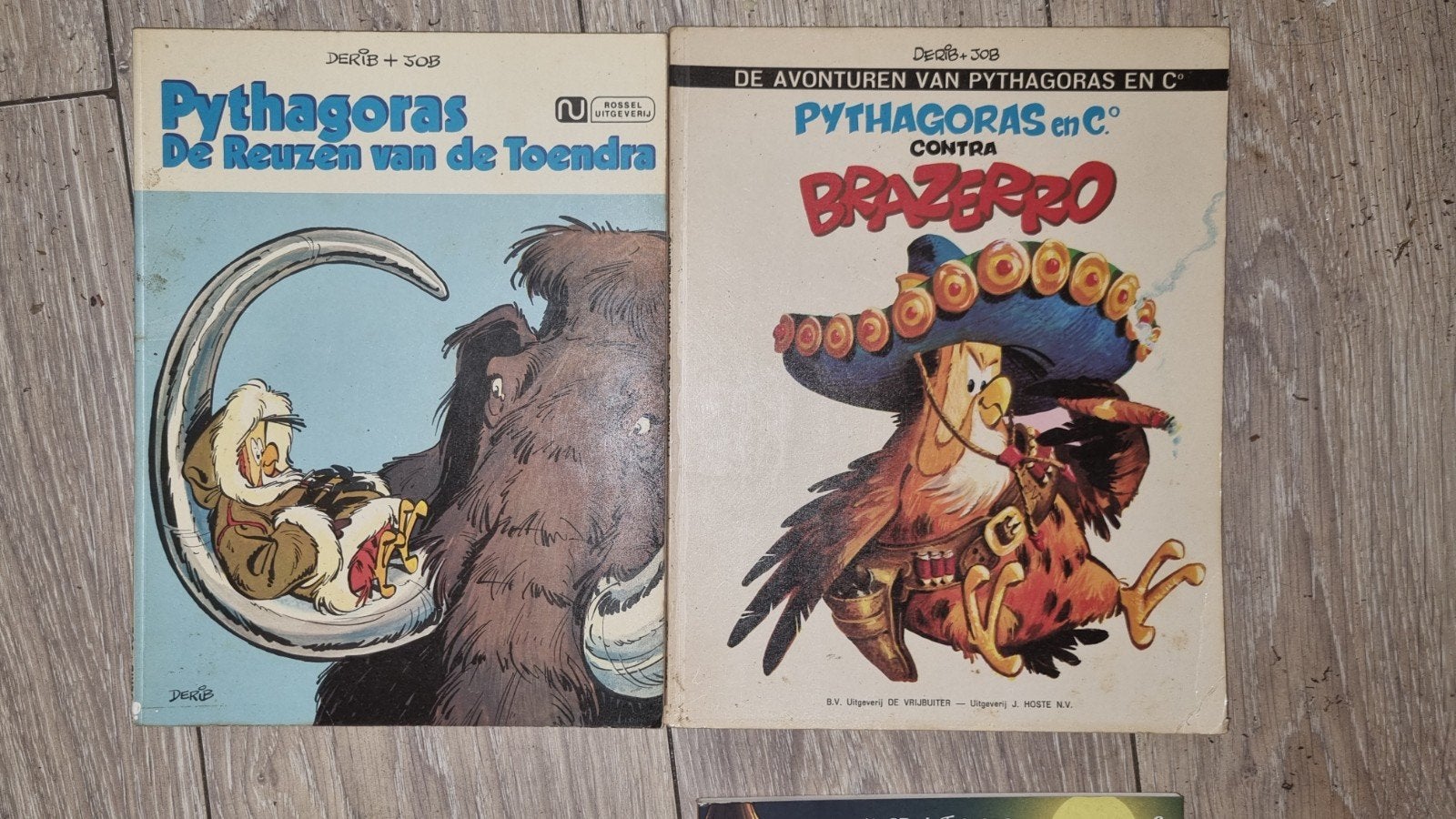 Pythagoras stripboeken: De Reuzen van de Toendra & Brazerro, Boeken, Ophalen of Verzenden