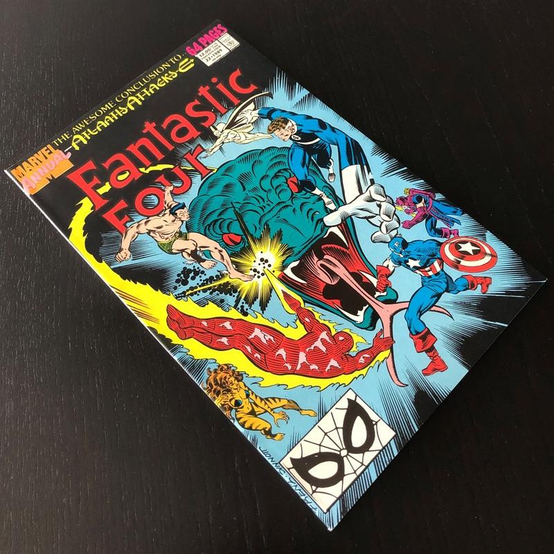 Fantastic Four Annual Vol.1 #22 (1989) VF/NM (9.0), Eén comic, Amerika, Marvel Comics, Ophalen of Verzenden