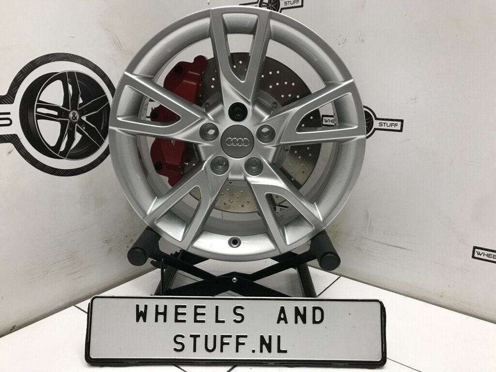 Audi A3 S3 Q3 lichtmetaal velgen 17"inch  5x112, Ophalen, Gebruikt, 17 inch, Velg(en)