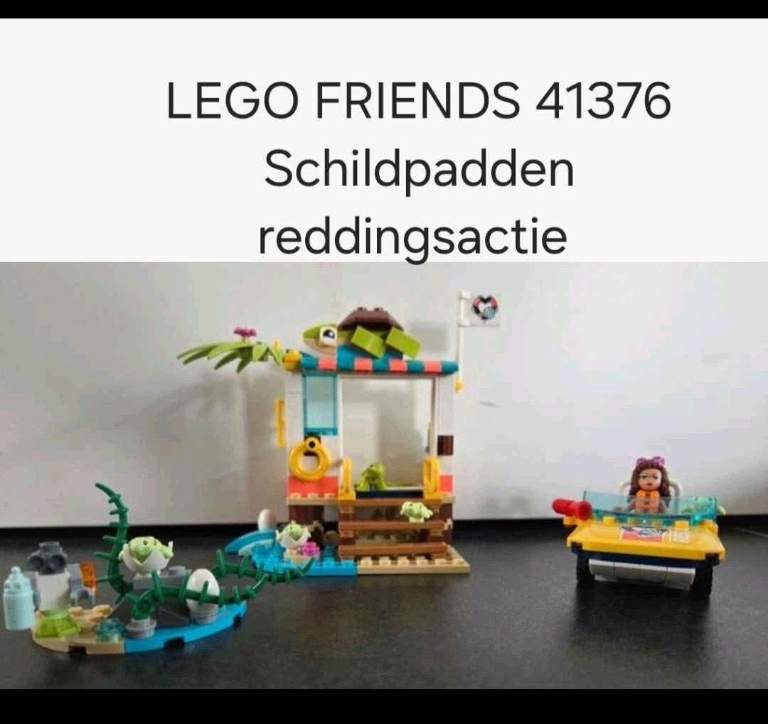 41376 LEGO FRIENDS Schildpadden reddingsactie  ZGAN, Lego, Compleet, Friends, Ophalen of Verzenden
