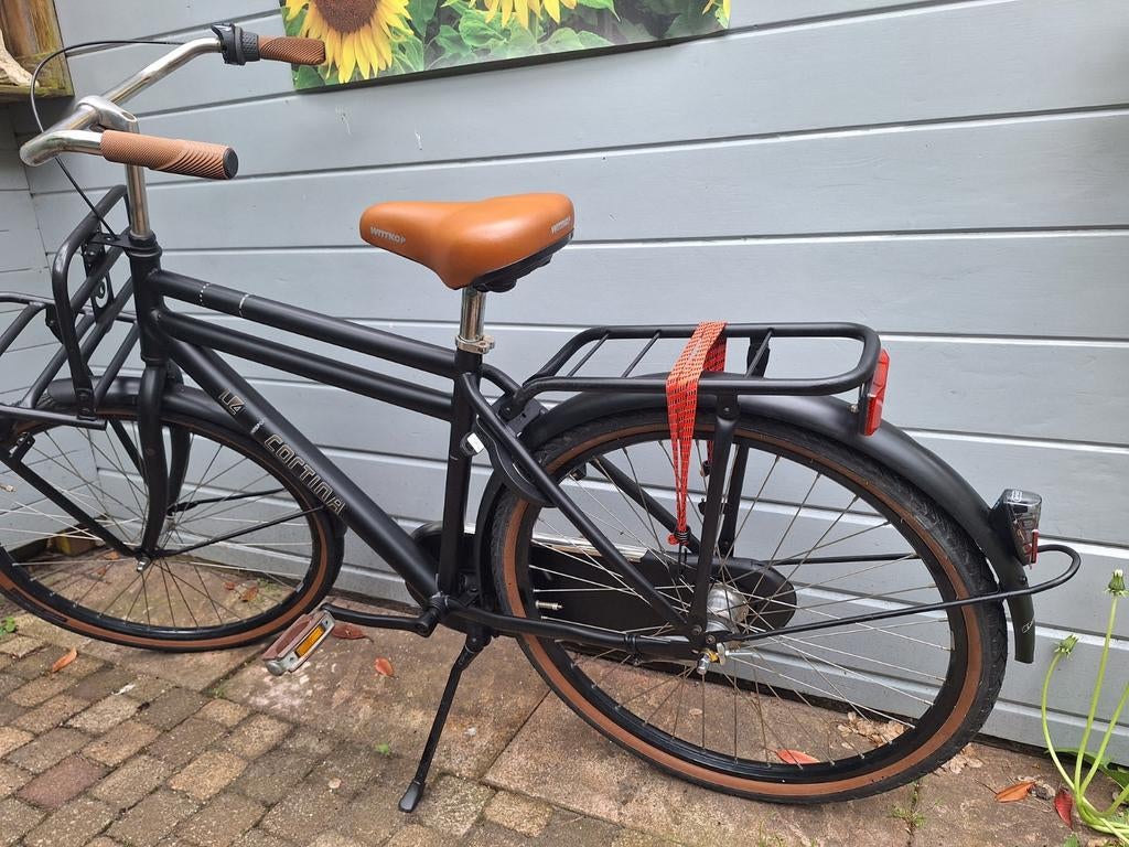 Cortina jongenstransportfiets 26inch 47cm.Helemaal nagekeken, Ophalen, Zo goed als nieuw, 26 inch of meer