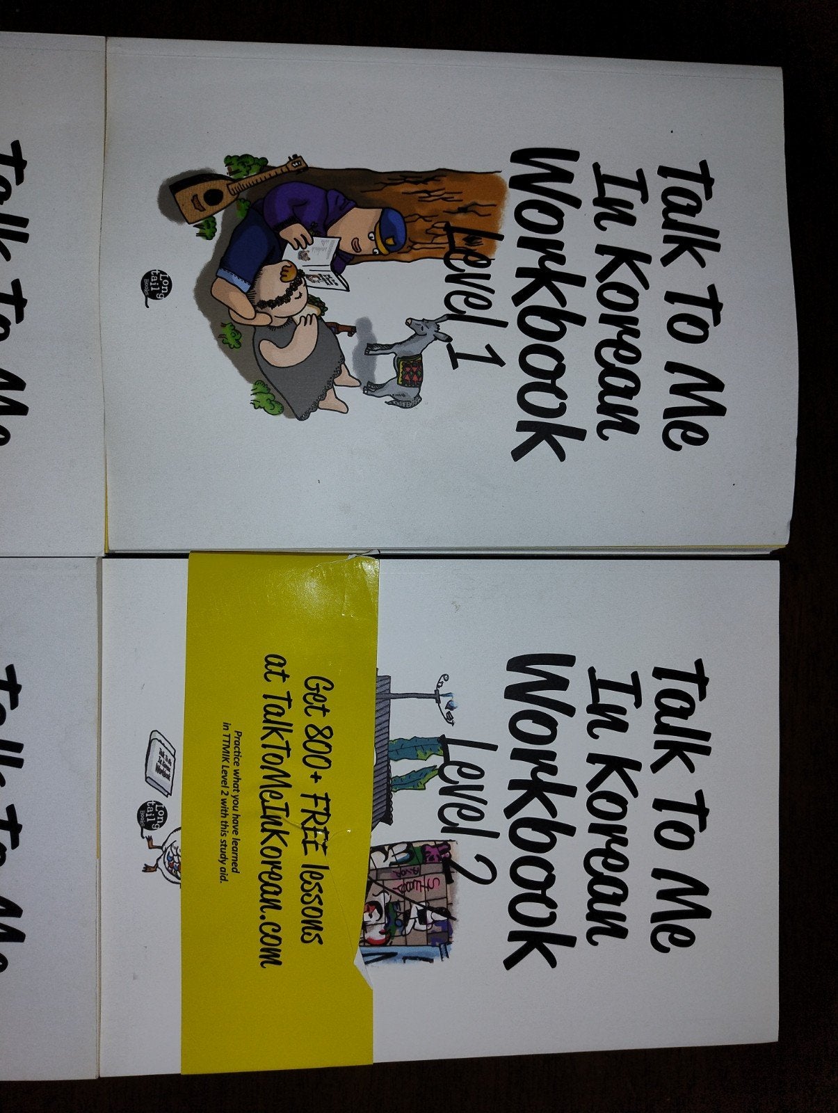 Koreaanse Taalboeken - Talk To Me In Korean, Boeken, Ophalen of Verzenden, Zo goed als nieuw, Talk To Me In Korean, Non-fictie