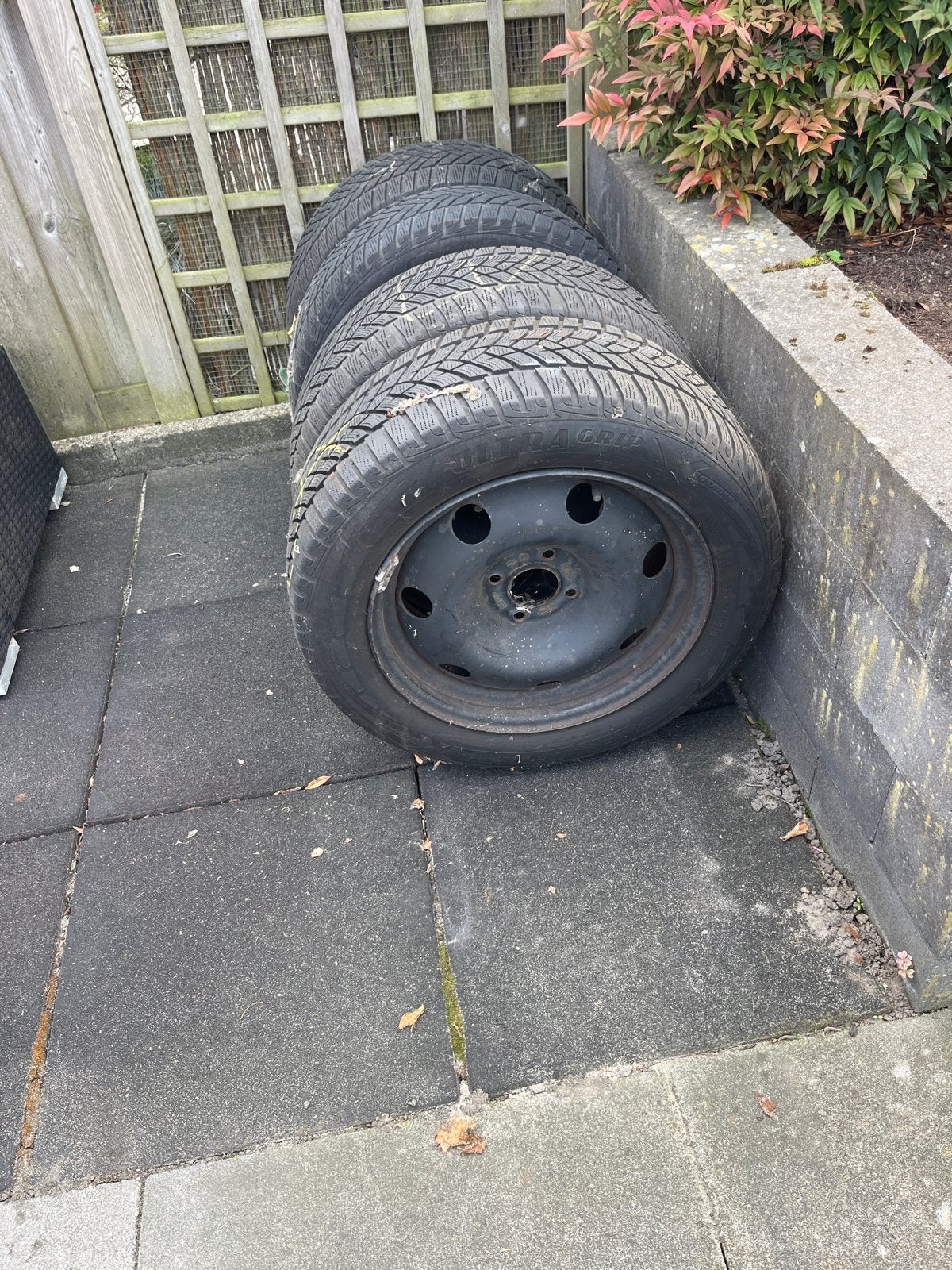 Metalen velgen- 215/55R16, Ophalen, Gebruikt