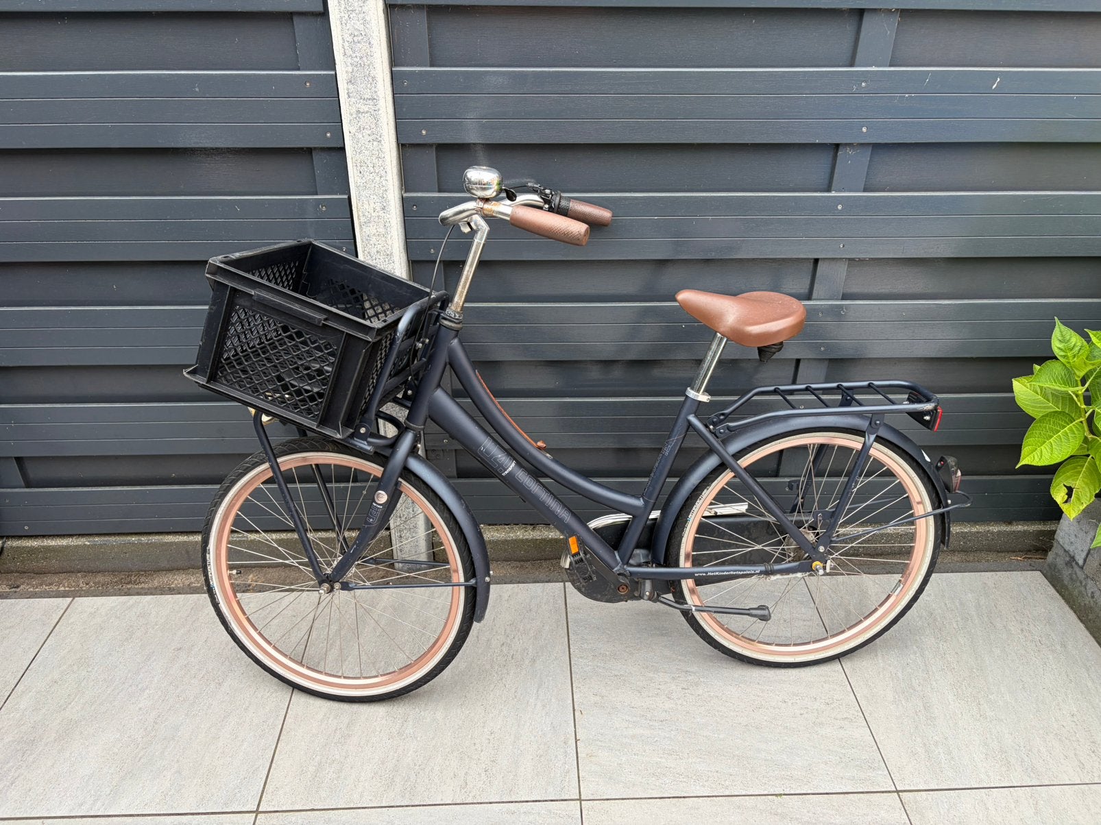 24 inch cortina meisjes fiets (opknapper), Minder dan 47 cm, Ophalen, Zo goed als nieuw, Versnellingen