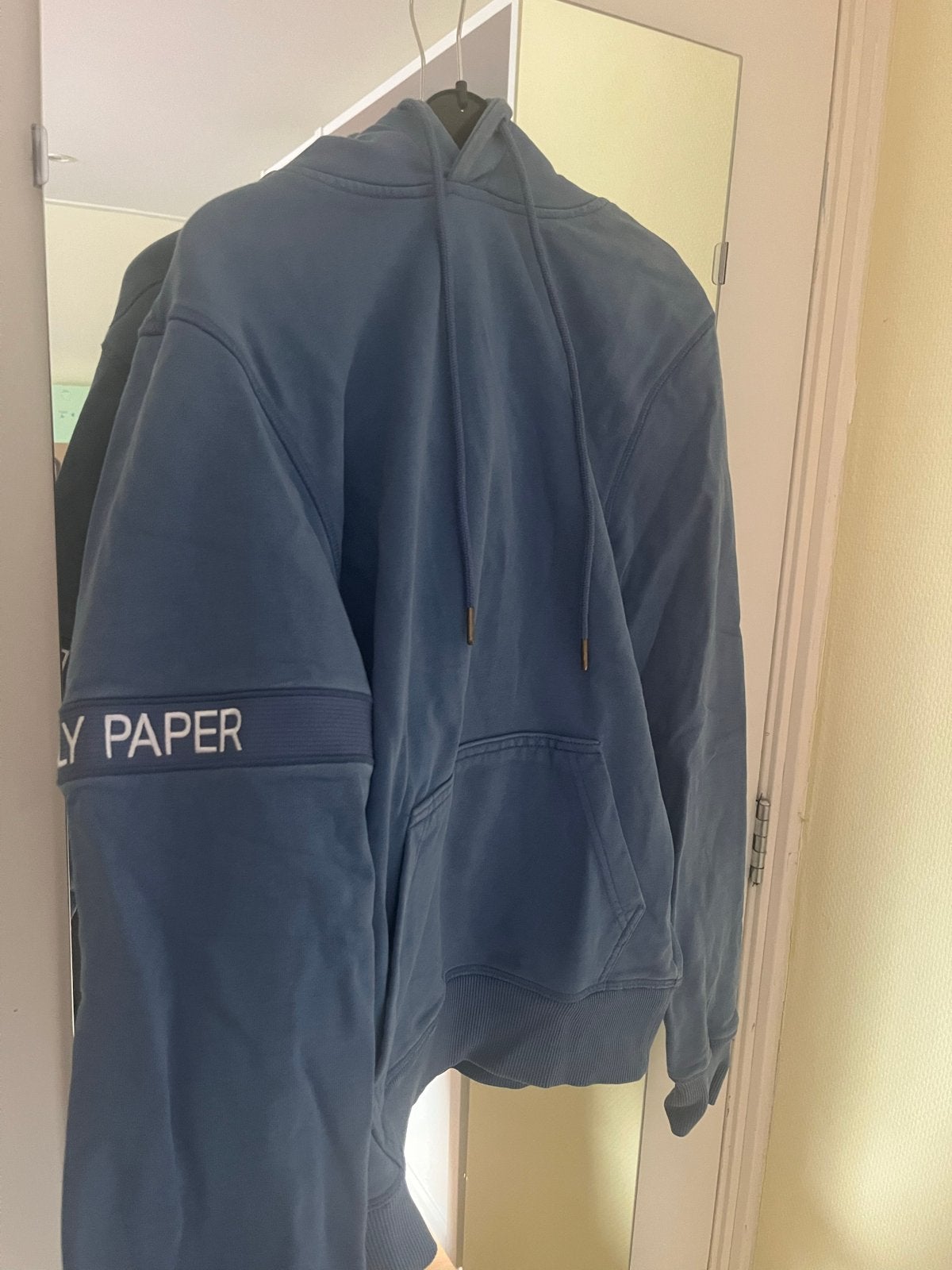 Daily Paper Hoodie Blauw - Maat XS, Kleding | Heren, Ophalen of Verzenden, Zo goed als nieuw, Maat 46 (S) of kleiner, Blauw