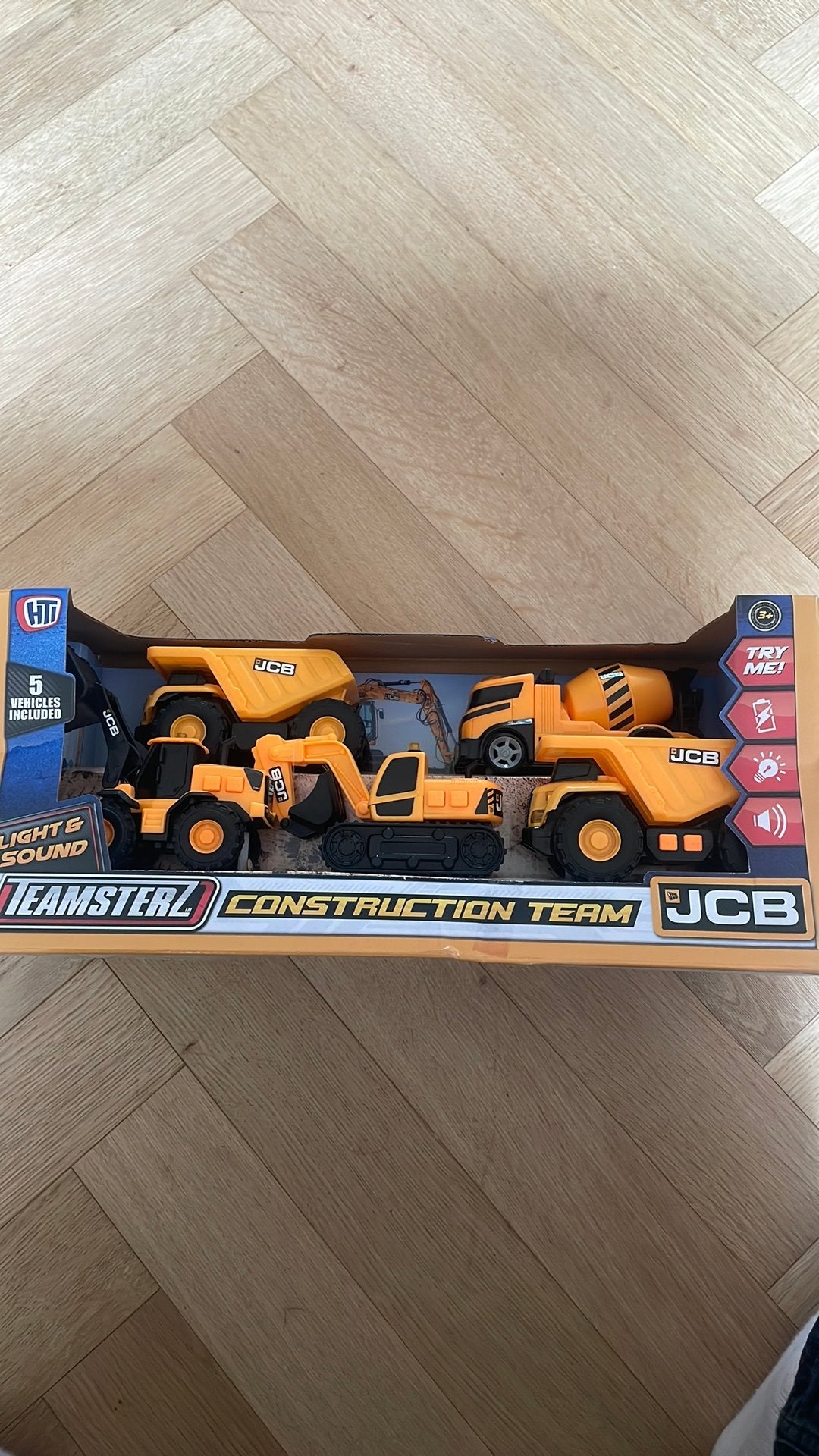 Teamsterz JCB Bouwteam Set, Ophalen of Verzenden, Zo goed als nieuw