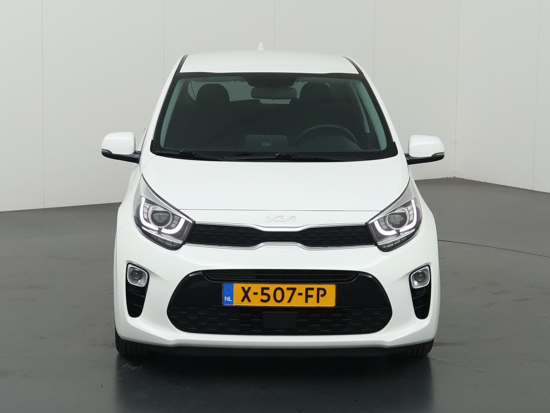 Kia Picanto 1.0 DPi DynamicPlusLine | Keyless | Navigatie |, Auto's, Voorwielaandrijving, Stof, Gebruikt, 4 stoelen