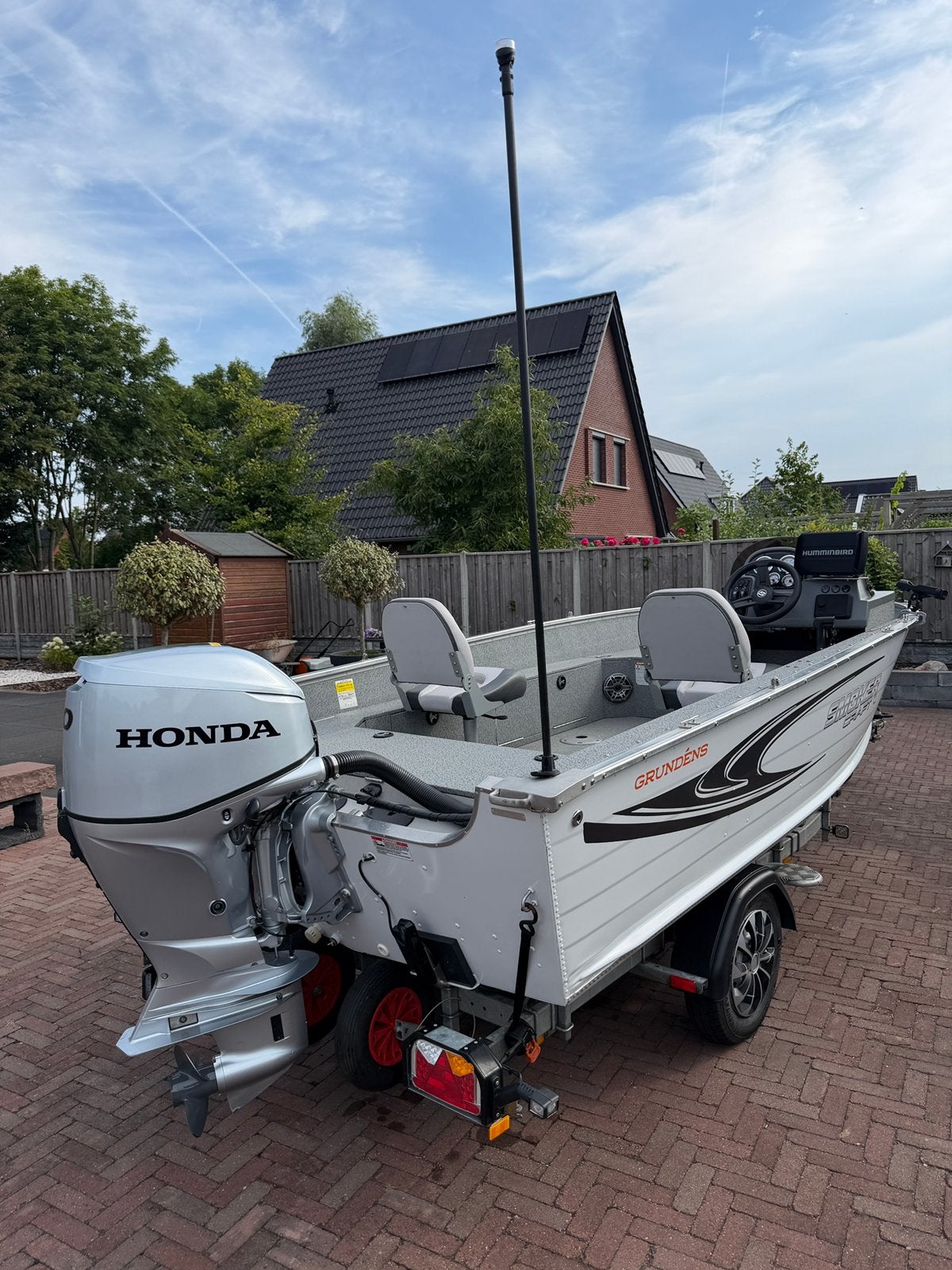 Smoker Craft angler visboot, Ophalen, Gebruikt, 2 m, Viertaktmotor