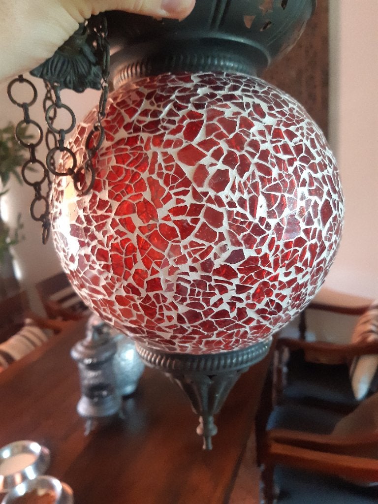 Oosterse, turkse lamp, Ophalen of Verzenden, Nieuw, Glas, Oosters
