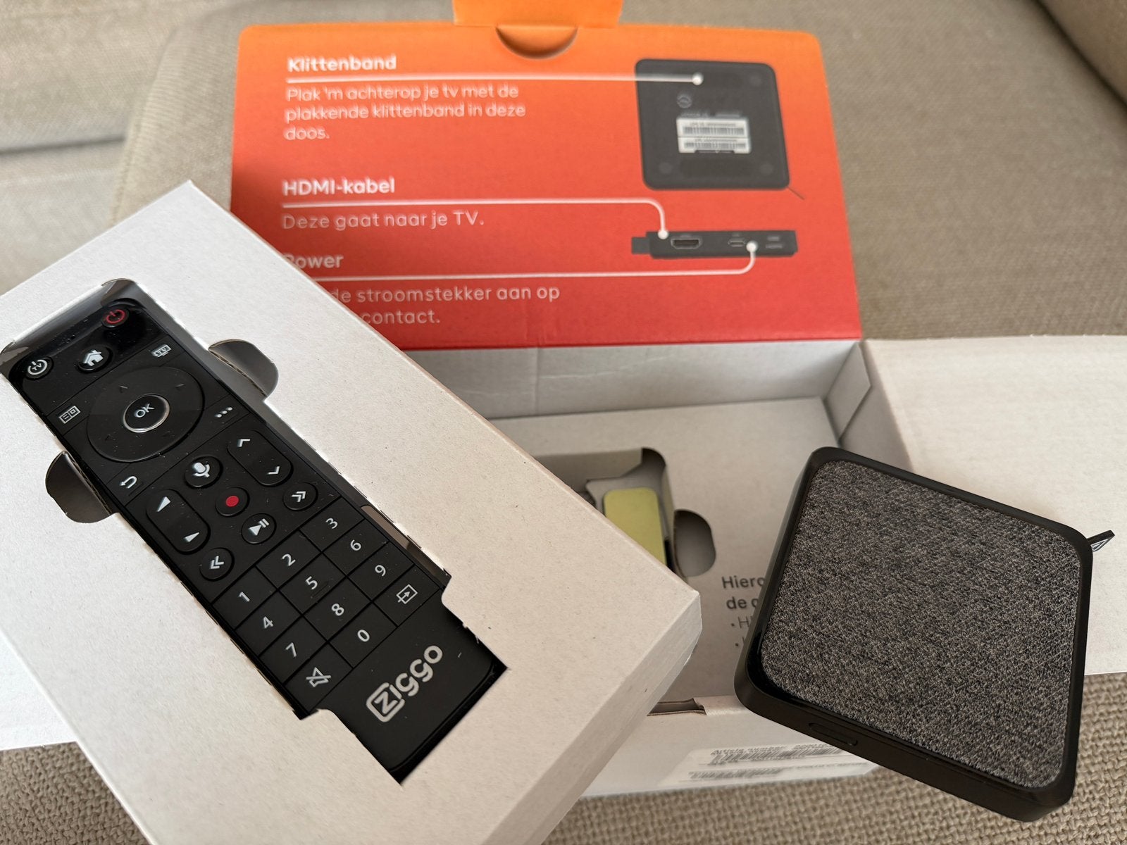 Ziggo Next Mini, ongebruikt en compleet in doos werkt 100%!, Ophalen of Verzenden, Nieuw, HDMI, 1500 GB of meer