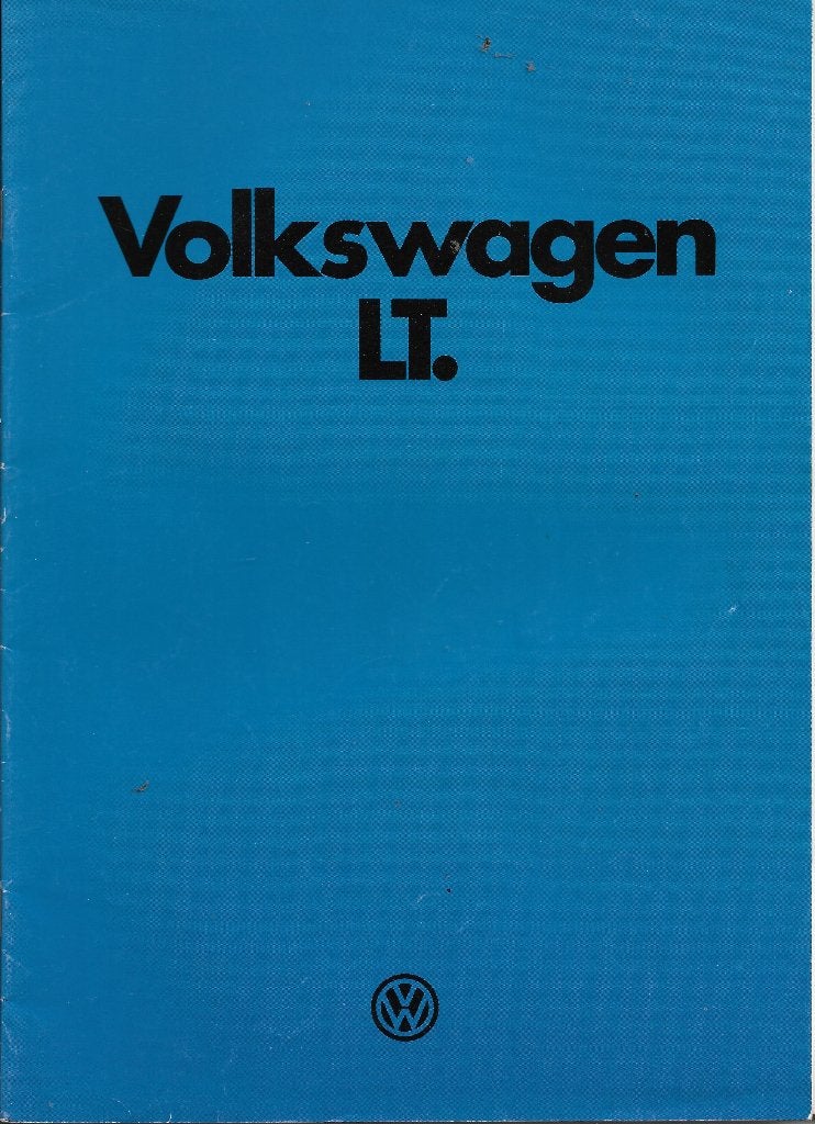 Brochure VW VOLKSWAGEN LT, 1978 (NL)., Pon's Autohandel, Leusden., Nieuw, Ophalen of Verzenden, Volkswagen