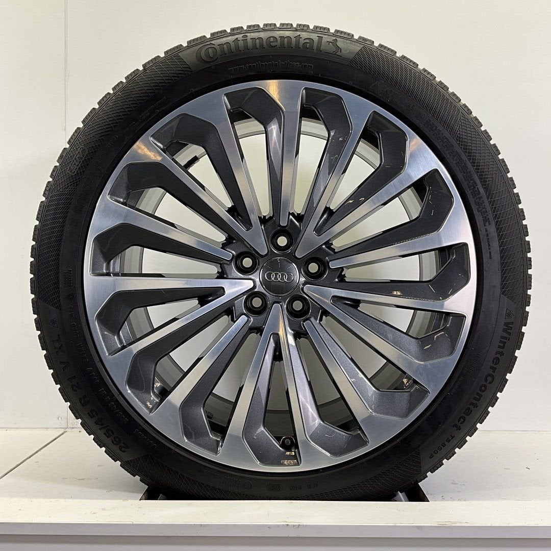 AUDI Q8 ETRON SET VELGEN + WINTERBANDEN 21 INCH, Gebruikt, -, 265 mm, -