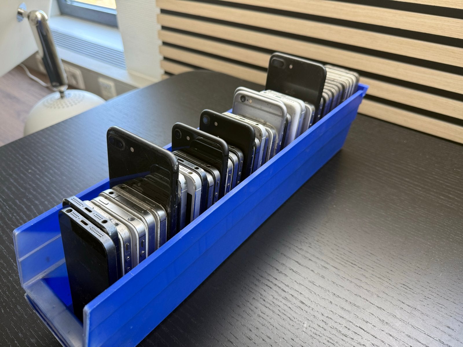 Partij 50x iPhone telefoons mix, Gebruikt, Overige modellen, Zwart, Ophalen of Verzenden