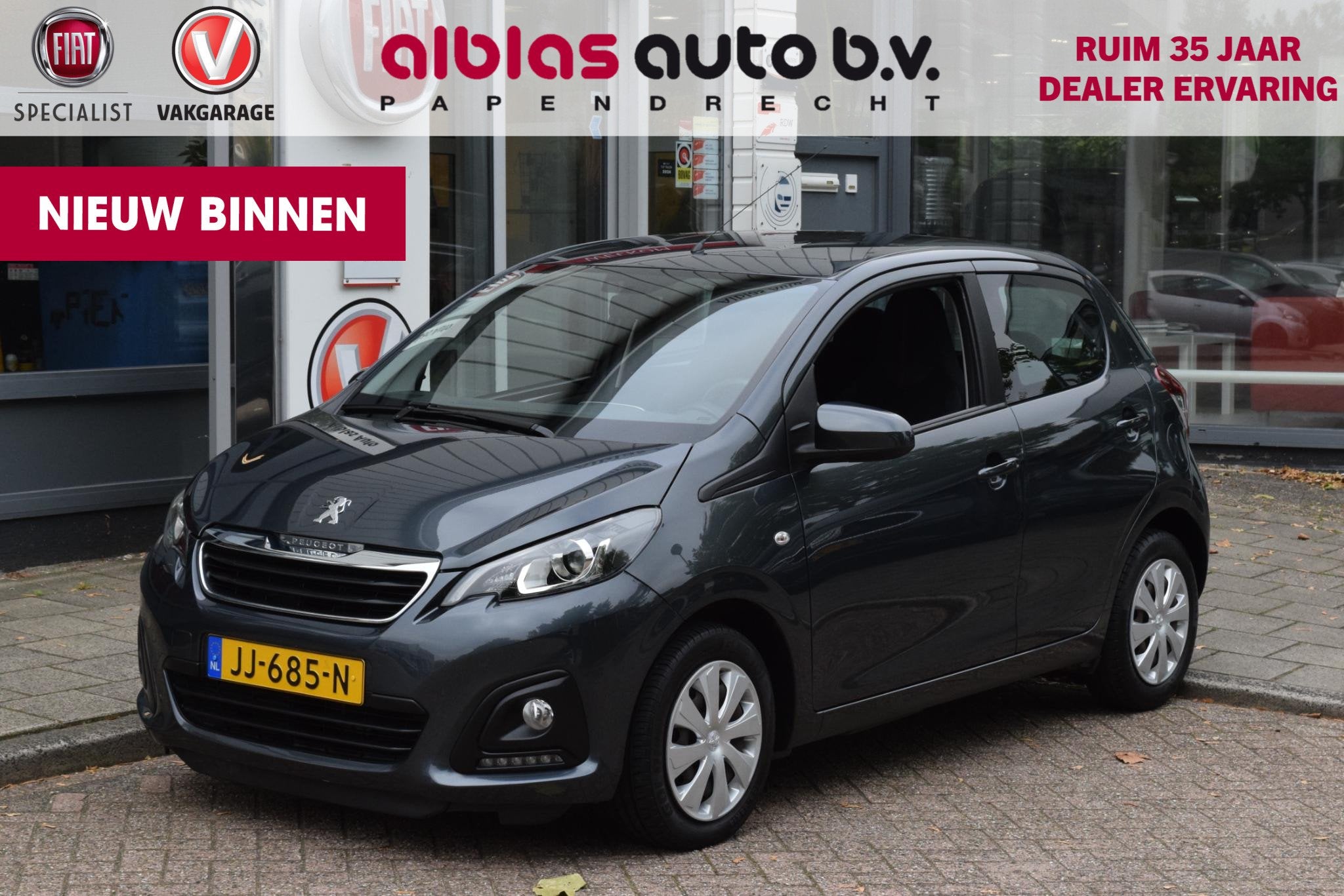 Peugeot 108 1.0 e-VTi Active, Voorwielaandrijving, Stof, Gebruikt, 4 stoelen