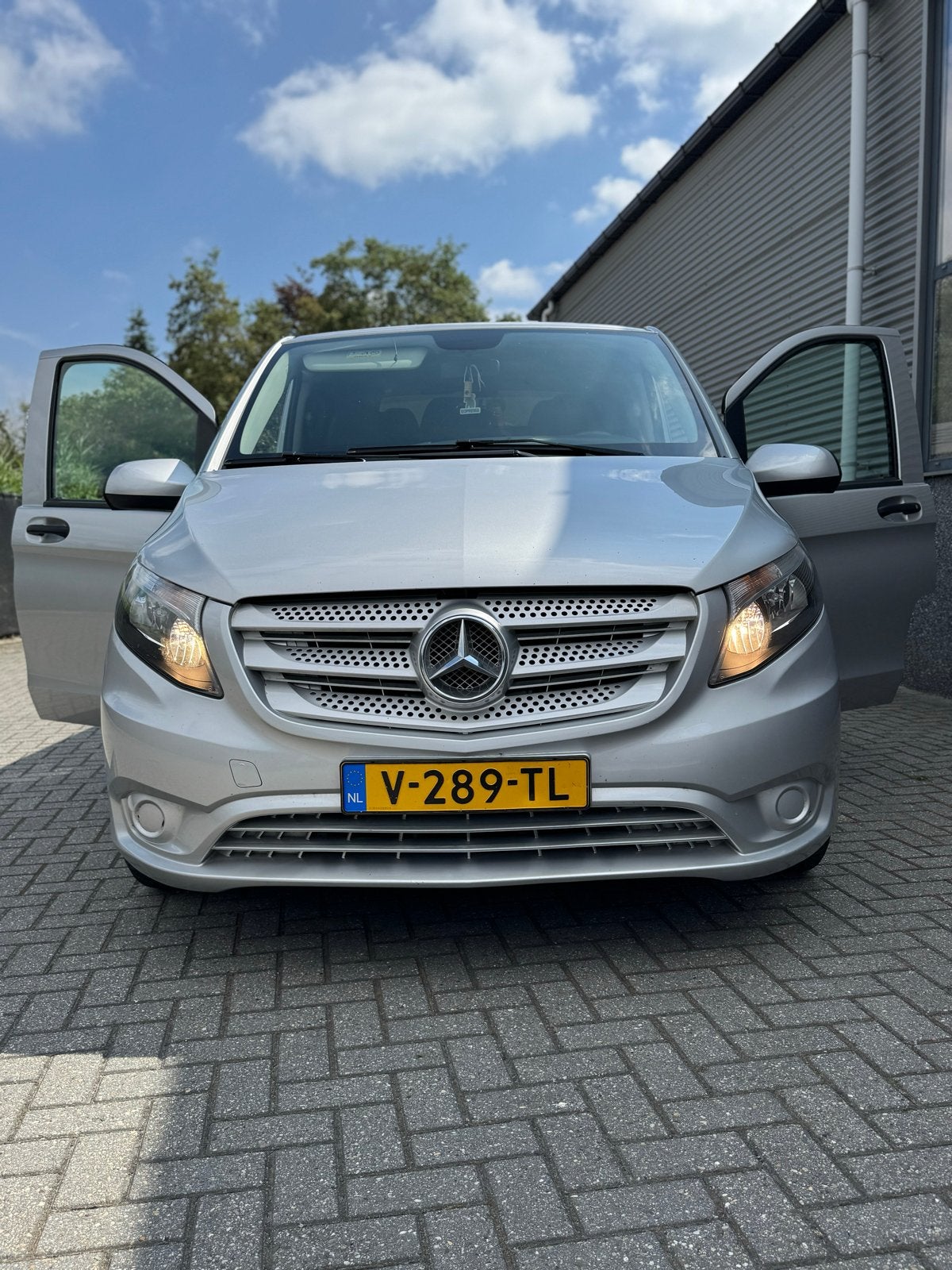 Mercedes-Benz Vito Tourer 6 persoons, L2, leren bekleding, Auto's, USB, Particulier, Dealer onderhouden, 6 stoelen