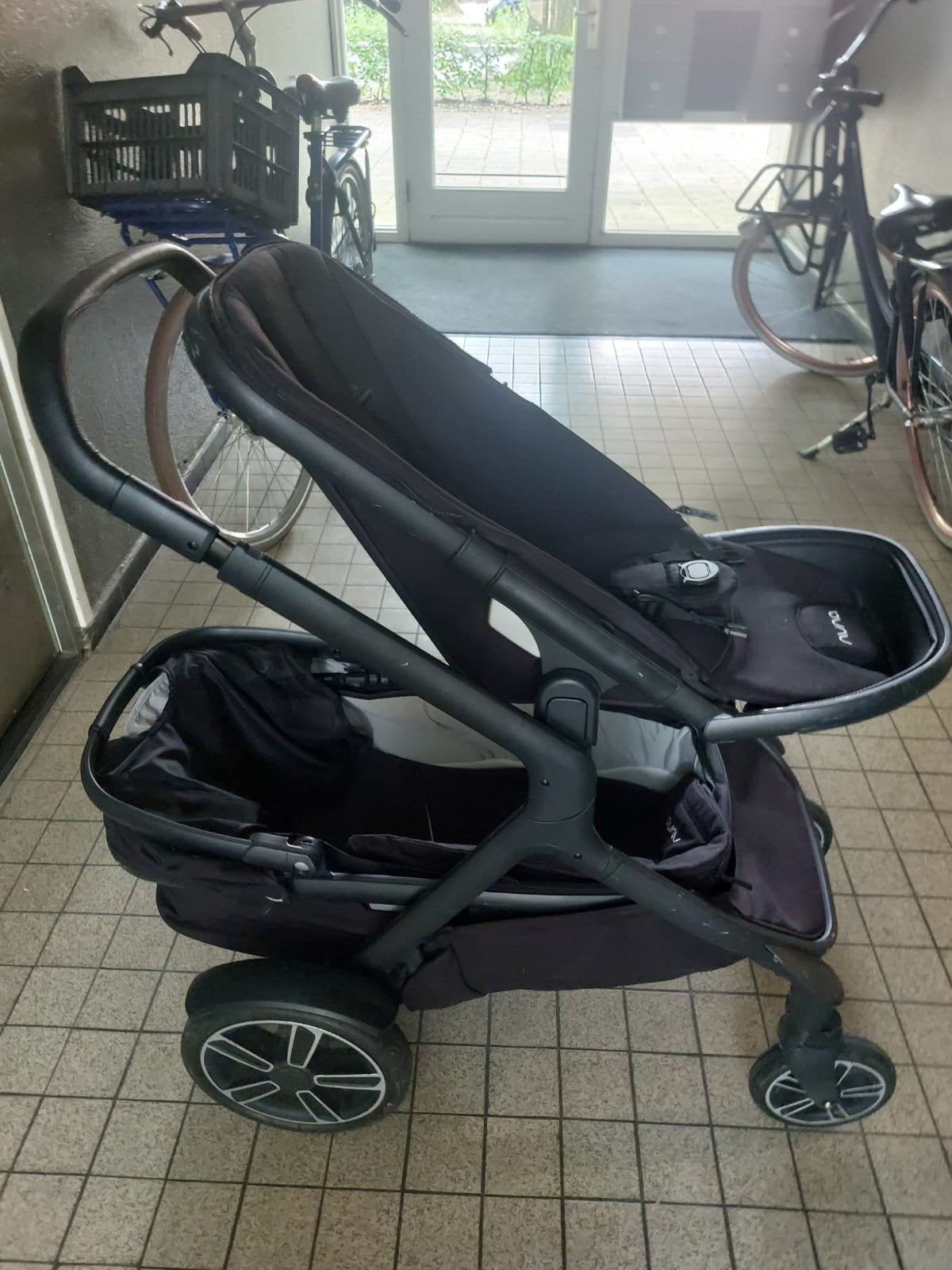 Nuna Demi Grow Duowagen - Compleet met reiswieg en adapters, Gebruikt, Duowagen, Combiwagen, Ophalen