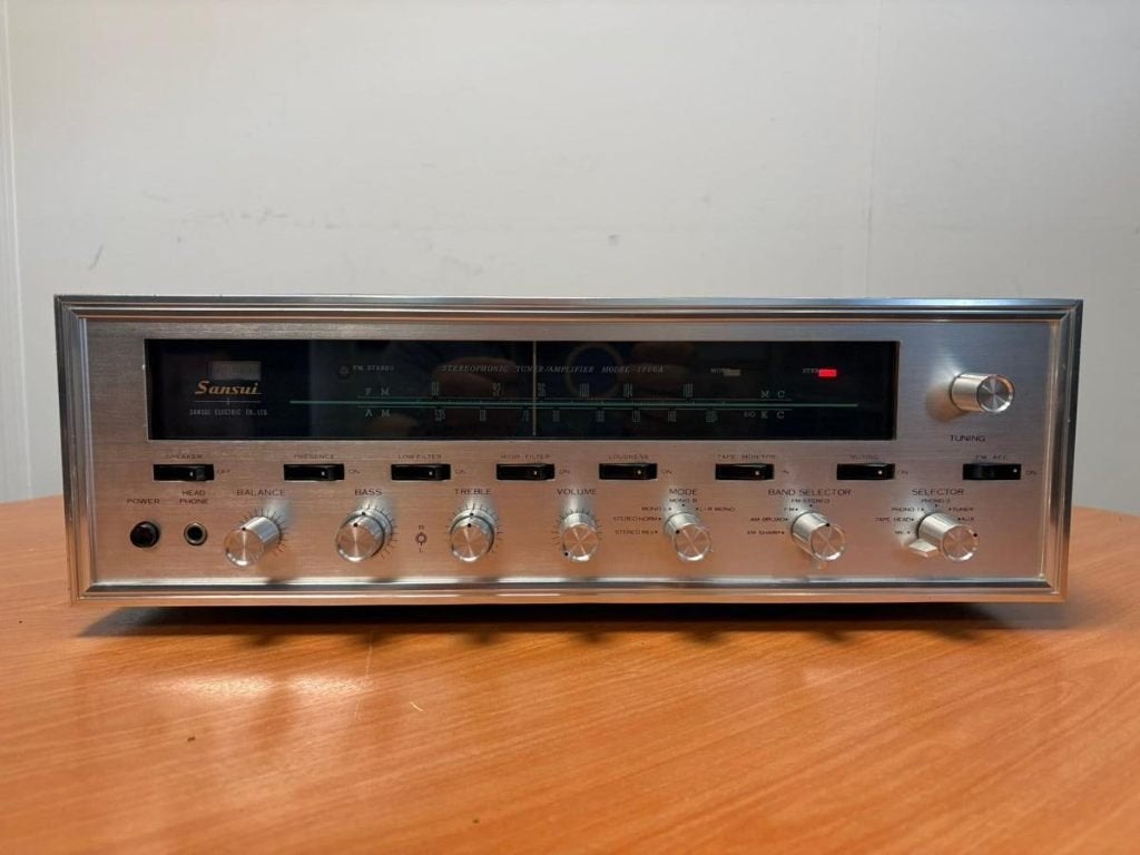 Sansui 1000A, Ophalen, Nieuw