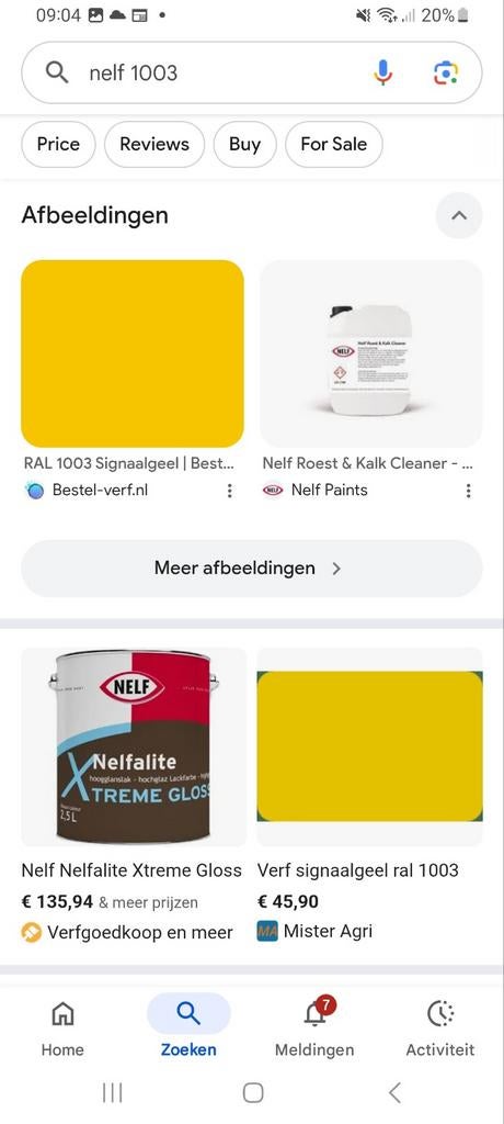 Diverse blikken muurverf., Ophalen of Verzenden, Nieuw