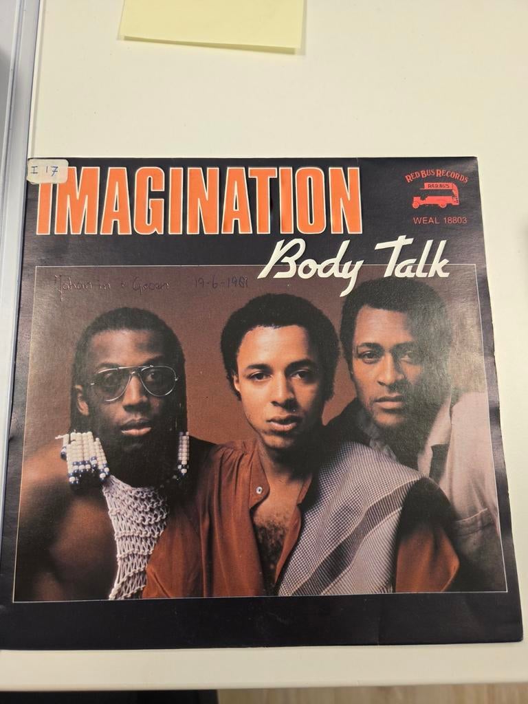Imagination Body talk 7 inch singel vinyl, Ophalen of Verzenden, Zo goed als nieuw, Overige formaten