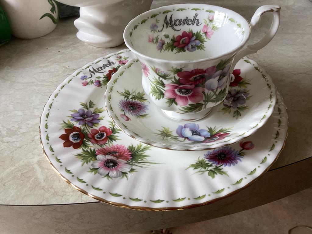 Royal Albert dejeuner // Maart, Ophalen of Verzenden
