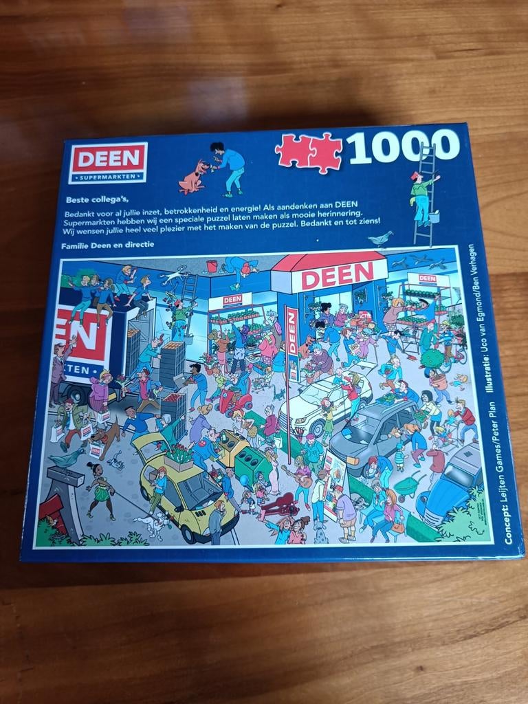 Collecters item puzzel Deen, Ophalen, 500 t/m 1500 stukjes, Zo goed als nieuw
