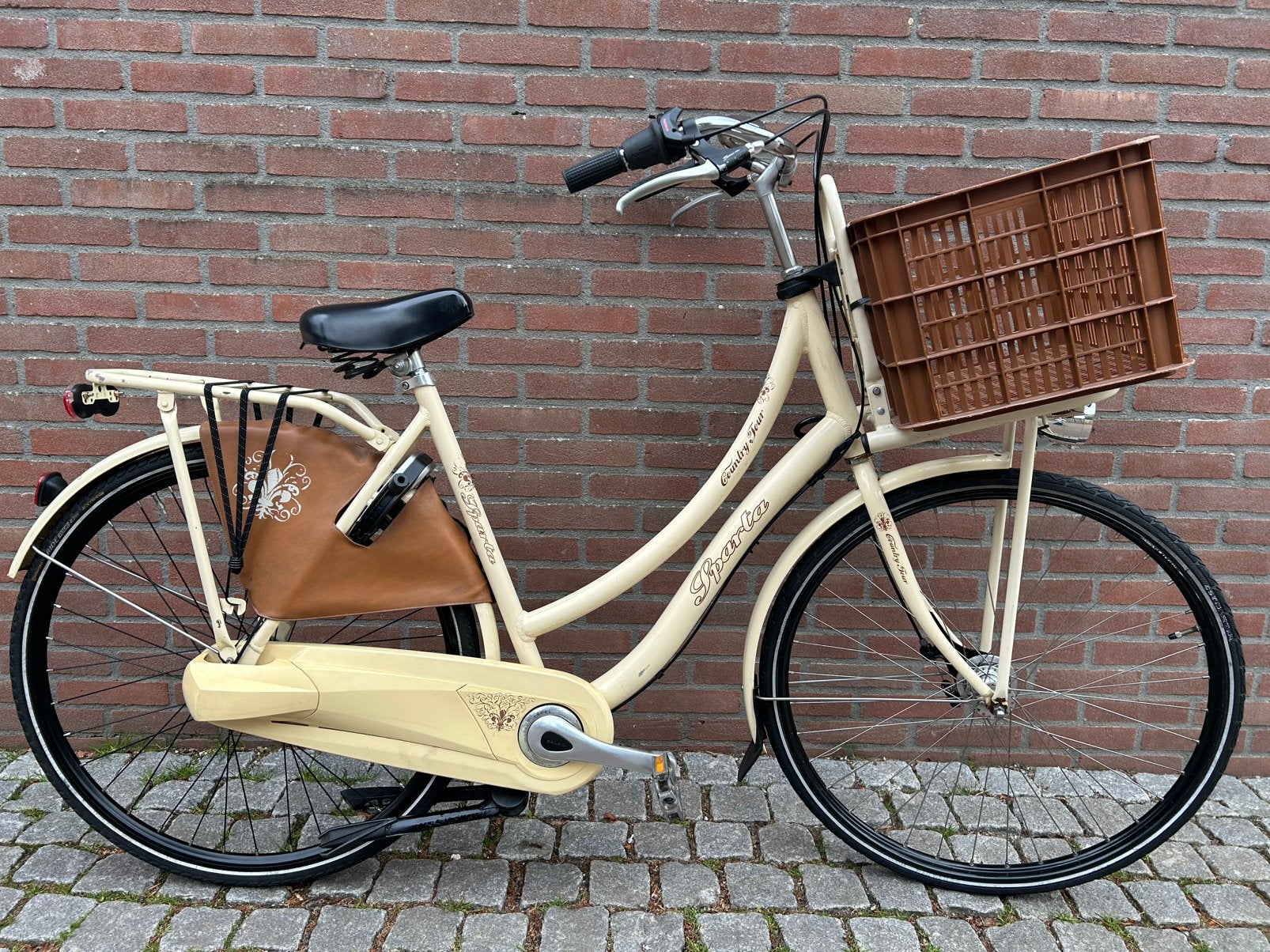 Damesfiets Sparta Country Tour 28 inch, Fietsen en Brommers, 56 cm of meer, Ophalen, Gebruikt, Versnellingen