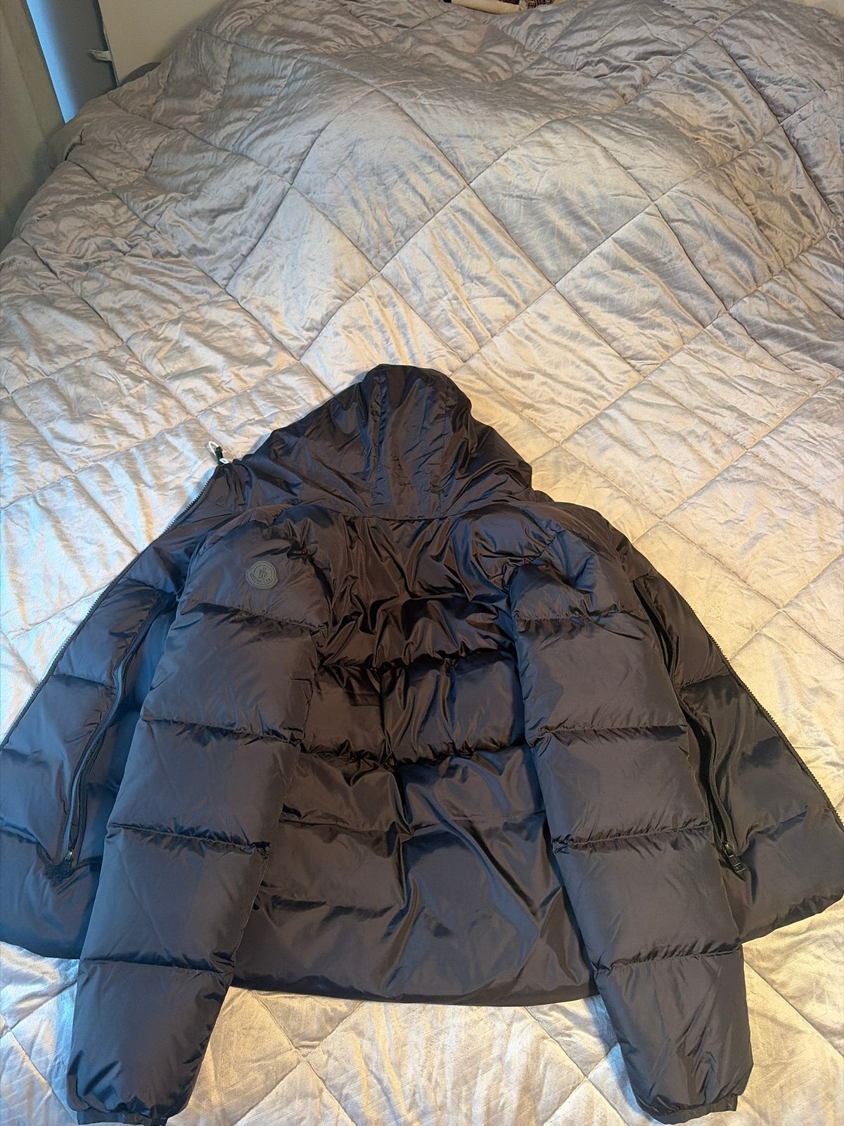 Moncler Jas - Unisex - Perfecte Staat, Ophalen of Verzenden, Zo goed als nieuw, Maat 46 (S) of kleiner, Zwart