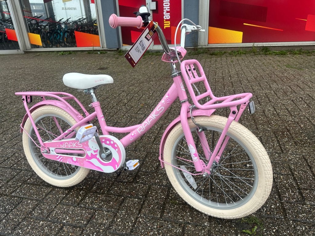 Fietshokje Raaks: Raaks Coco 18'' NIEUW, Fietsen en Brommers, Fietsen | Kinderfietsjes, Raaks Fietsen, 16 tot 20 inch, Nieuw, Raaks