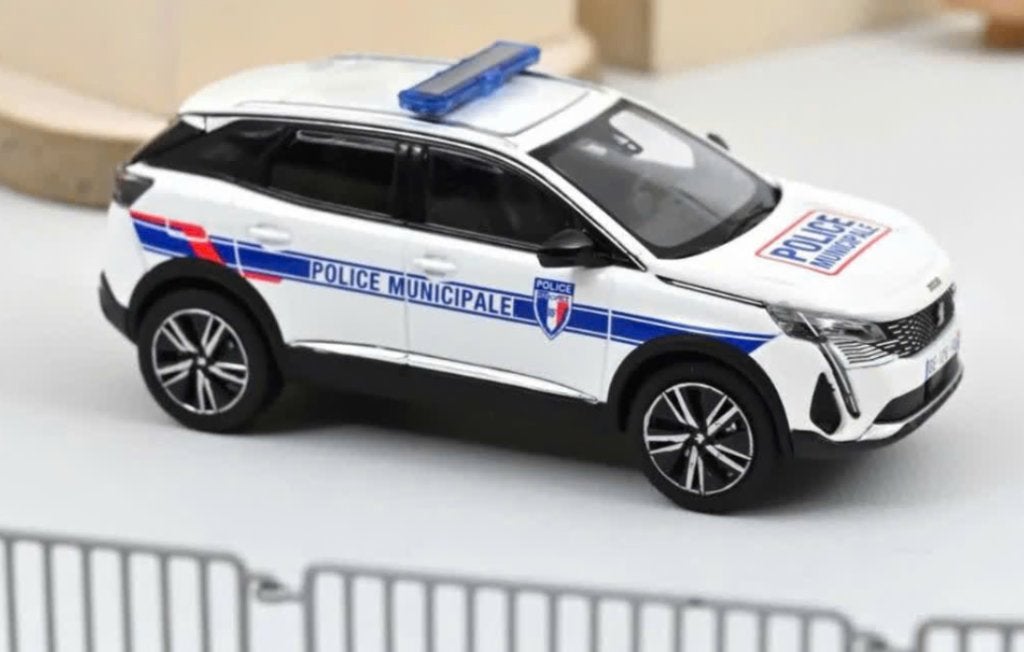 Peugeot 3008 2023 Police Municipale 1:43 NOREV Ref. 473948, Verzenden, Nieuw, Auto, Norev