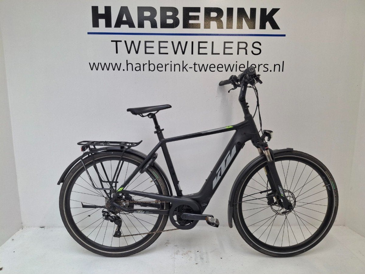 KTM Cento 10 Heren Black Mat ( Grey + Green) 56cm L, Gebruikt, -, -, -