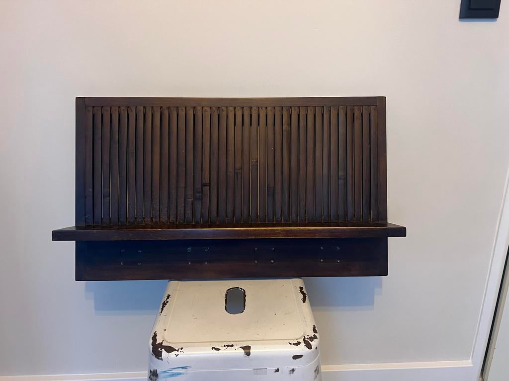 Houten vintage kapstok, Huis en Inrichting, Woonaccessoires | Kapstokken, Gebruikt, Minder dan 100 cm, Hout, Ophalen