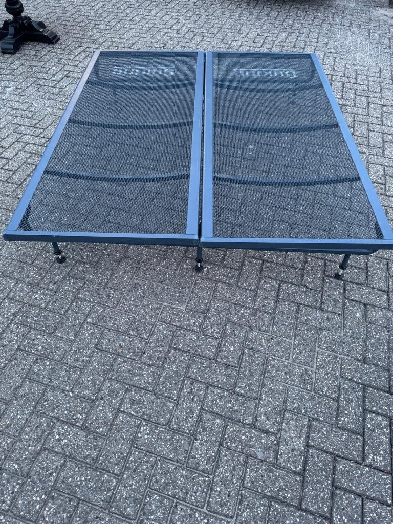 Auping tweepersoons bed / 2 spiraalbodems 90x200 – 180x200, Ophalen, Gebruikt, Tweepersoons, 180 cm