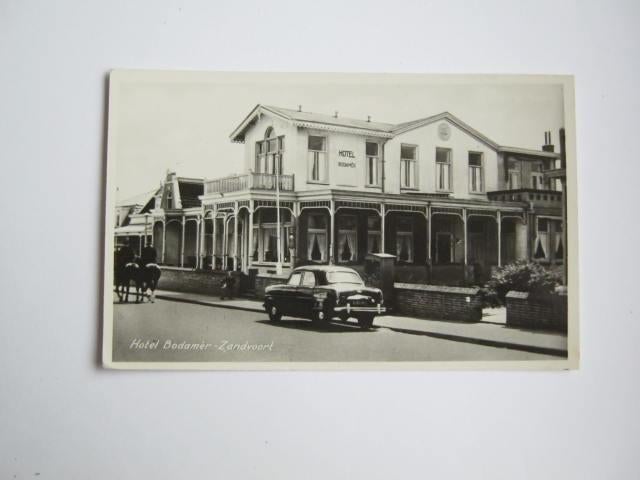 Ansichtkaarten Nederland, TC 3-9 Zandvoort, Hotel Bodamer o, Ophalen of Verzenden, 1940 tot 1960, Ongelopen, Noord-Holland
