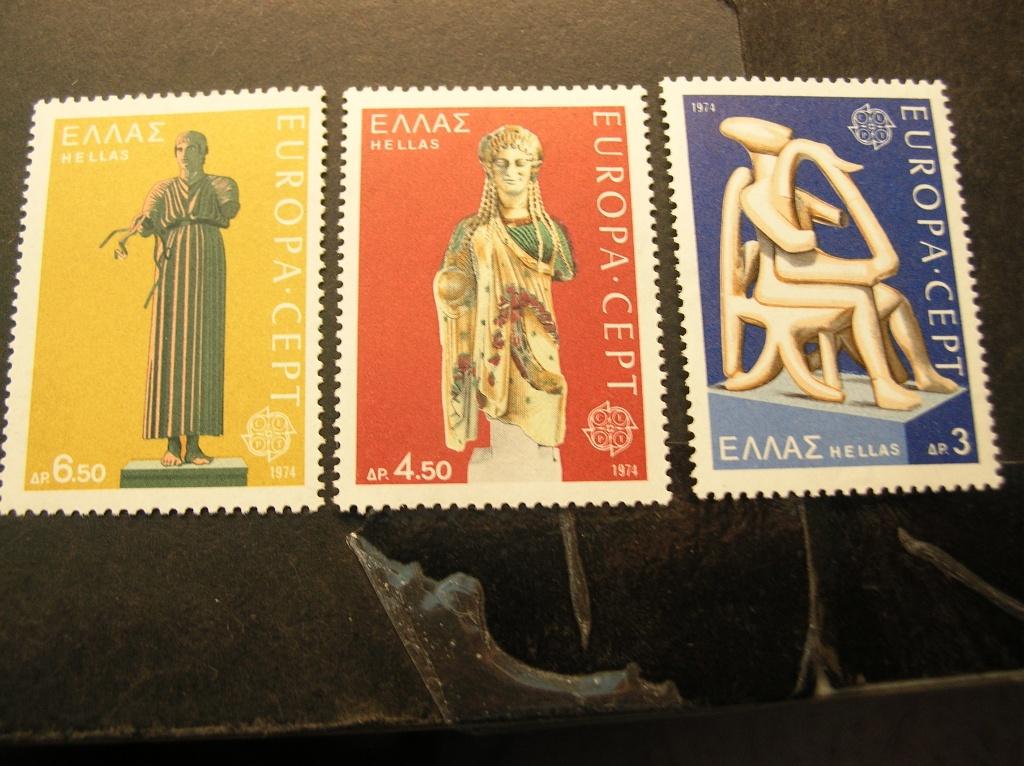 Cept/Verenigd Europa Griekenland 1974, Ophalen of Verzenden, Griekenland, Postfris