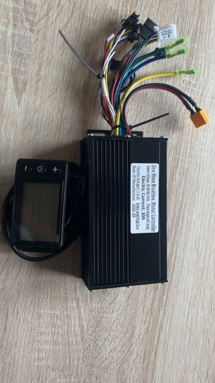 ongerbruikte SineWaveBrushless Motor Controller met Display, Elektrische fiets, Verzenden, Overige materialen, Nieuw