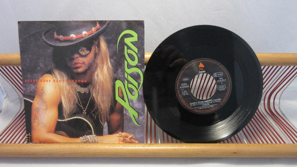 Poison, Every Rose Has Its Thorn (single 7"), Cd's en Dvd's, Vinyl Singles, Gebruikt, Single, Pop, 7 inch, Ophalen of Verzenden