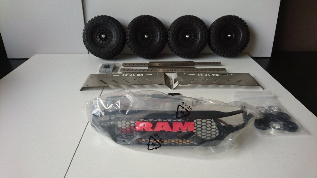 Dodge Ram 1500 TRX traction hobby/primal rc, Elektro, Auto offroad, Nieuw, Ophalen of Verzenden