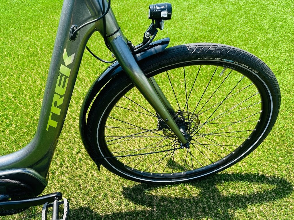 Trek um 4+ elektrische damesfiets belt drive, Niet ingevuld, Gebruikt, Niet ingevuld, Ophalen of Verzenden