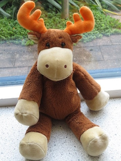 Rendier Rudolf Rudolph merk Happy Horse uit 2005, Ophalen of Verzenden, Zo goed als nieuw, Middelgroot (20 tot 80 cm), Bruin