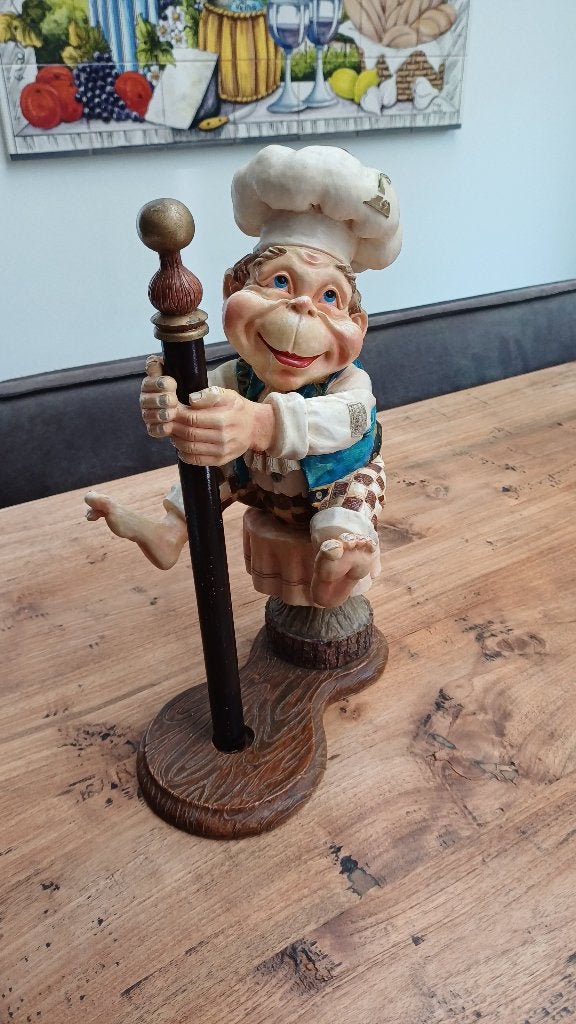 Keukenrolhouder Laaf, Ophalen, Zo goed als nieuw, Beeldje of Poppetje