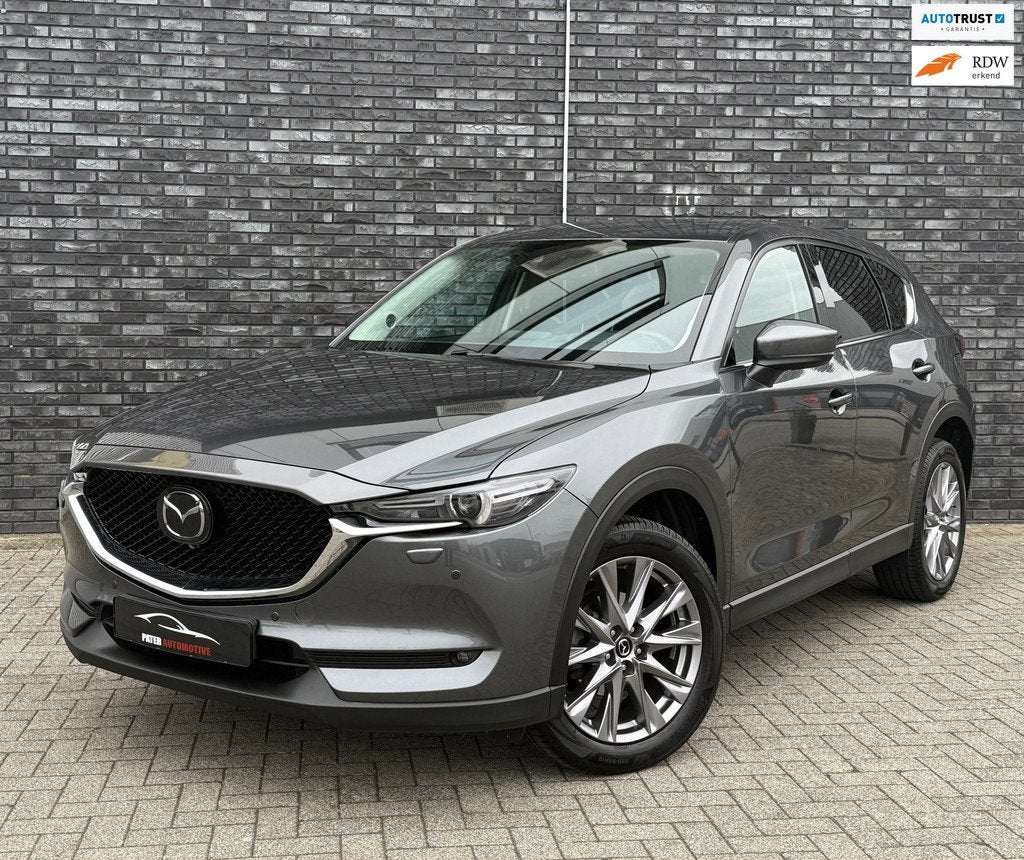Mazda CX-5 2.5 4WD 194 Signature 1e Eig|Head-up|360 Camera|B, Auto's, Mazda, Gebruikt, Zwart, 4 cilinders, 2000 kg