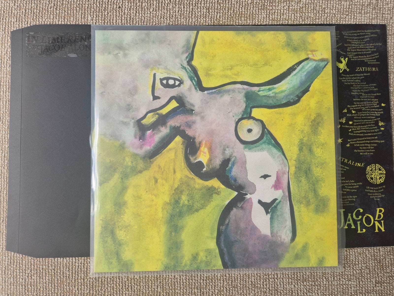 Jacob Alon - In Limerence LP (Pop, Indie, Rock), Ophalen, LP, Pop, Inclusief binnenhoes