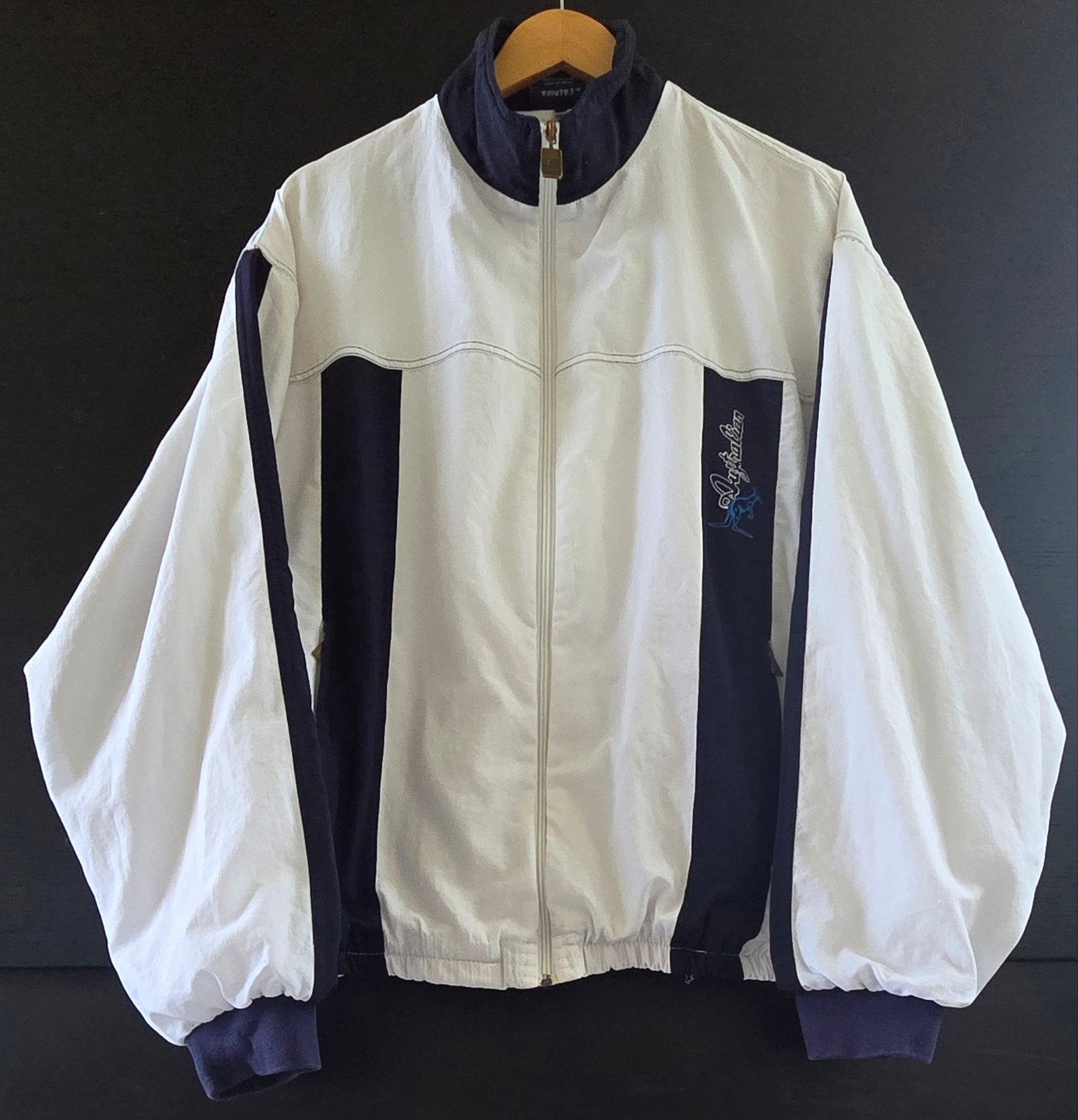 Australian jasje, Kleding | Heren, Sportkleding, Zo goed als nieuw, Algemeen, Maat 48/50 (M), Blauw, Ophalen of Verzenden