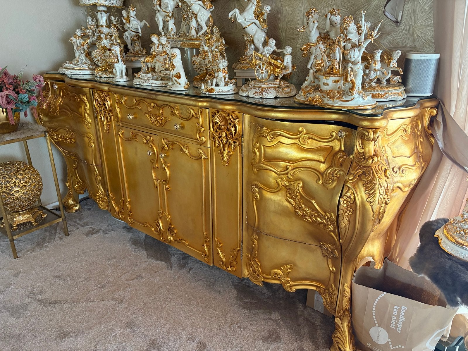 33 originele Capodimonte porseleinen beelden - Alles in 1 ko, Ophalen, Groep mensen, 20 - 50 cm, Steen of Keramiek